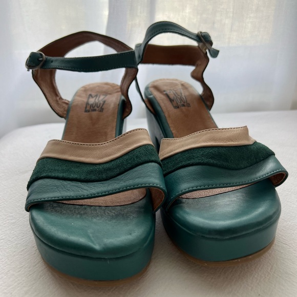 Miz Mooz Gala Platform Sandal Women’s Size 39 New - Picture 5 of 9